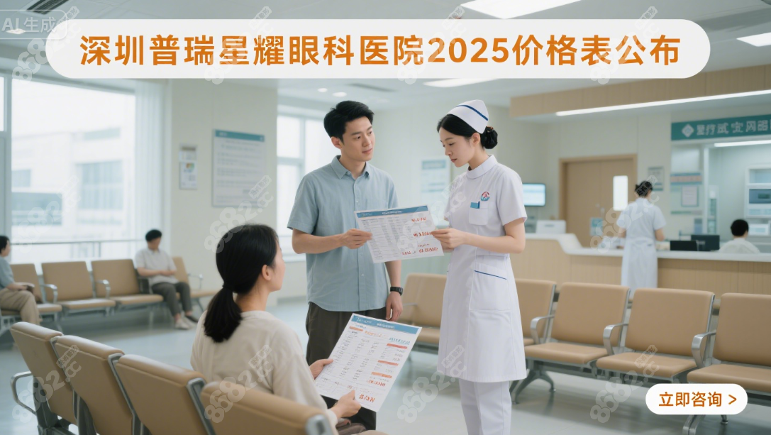 深圳普瑞星耀眼科医院2025价格表公布,全飞秒15800起ICL29800起