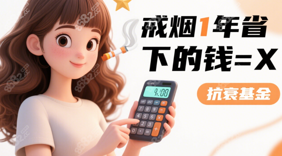 原来戒烟才是较贵护肤品？