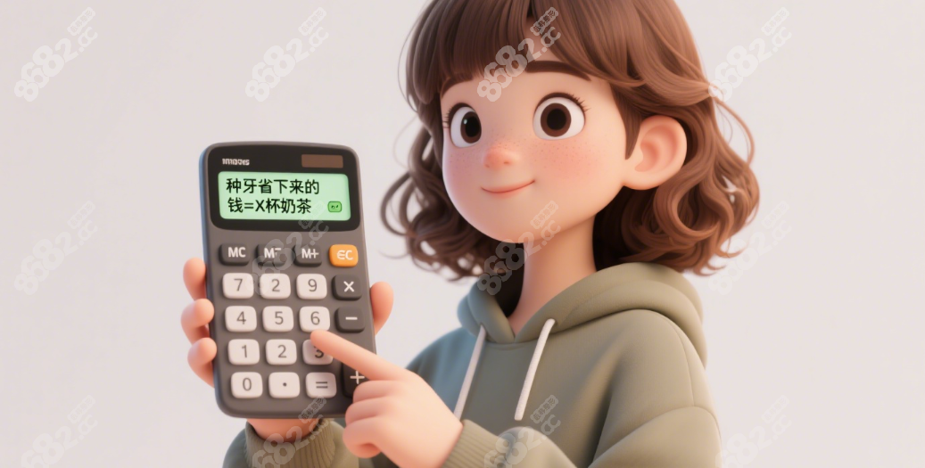 明星种牙后省下的钱够买多少杯奶茶