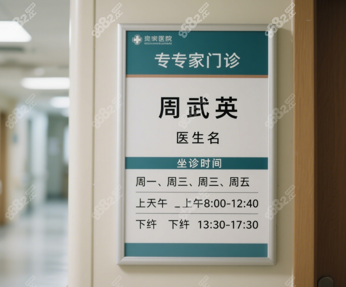 衢州爱尔眼科医院周武英周几上班?一文get坐诊时间+挂号攻略