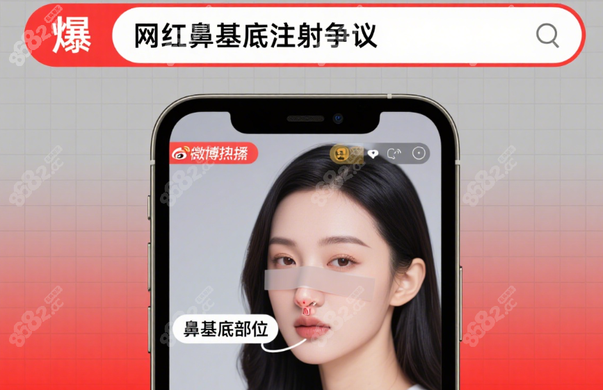 网红谈鼻基底注射引爆热搜
