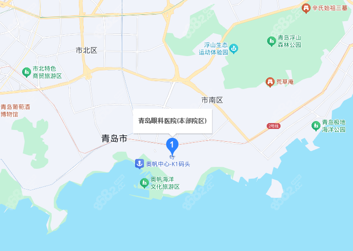 青岛眼科医院位置在哪?本部+北部院区地址&营业时间大公开