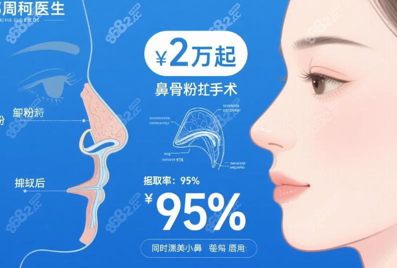 成都周柯鼻子取骨粉多少钱