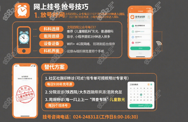 沈阳四院眼科带娃就诊全流程