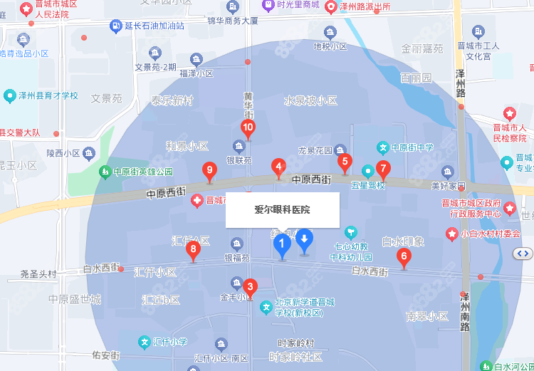 晋城爱尔眼科地址在哪里? 晋城爱尔眼科地址在哪里?