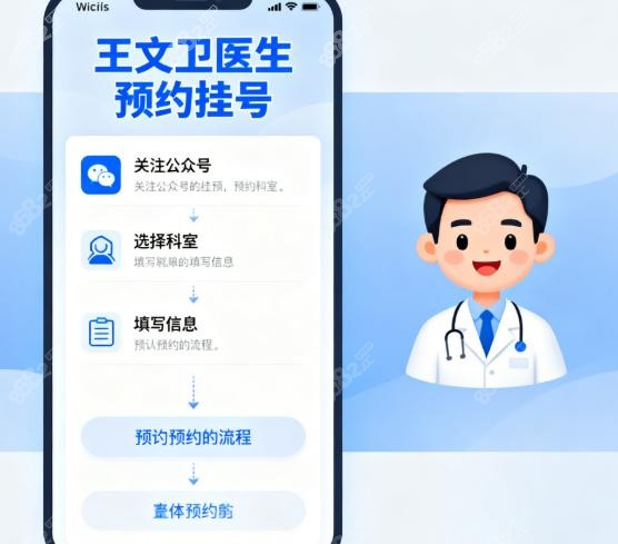 男科王文卫医生预约挂号攻略!5种方式含微信公众号/小程序/APP/现场/电话