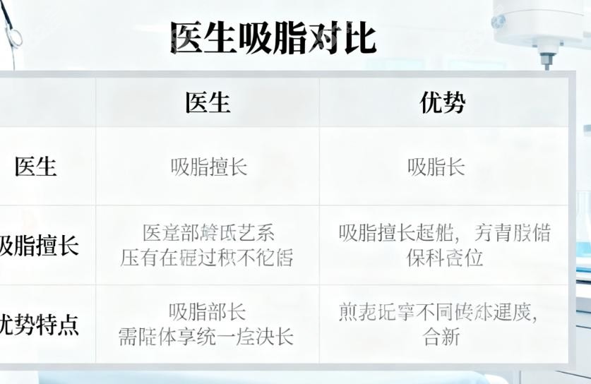 張毓吸脂好還是韓煒吸脂好