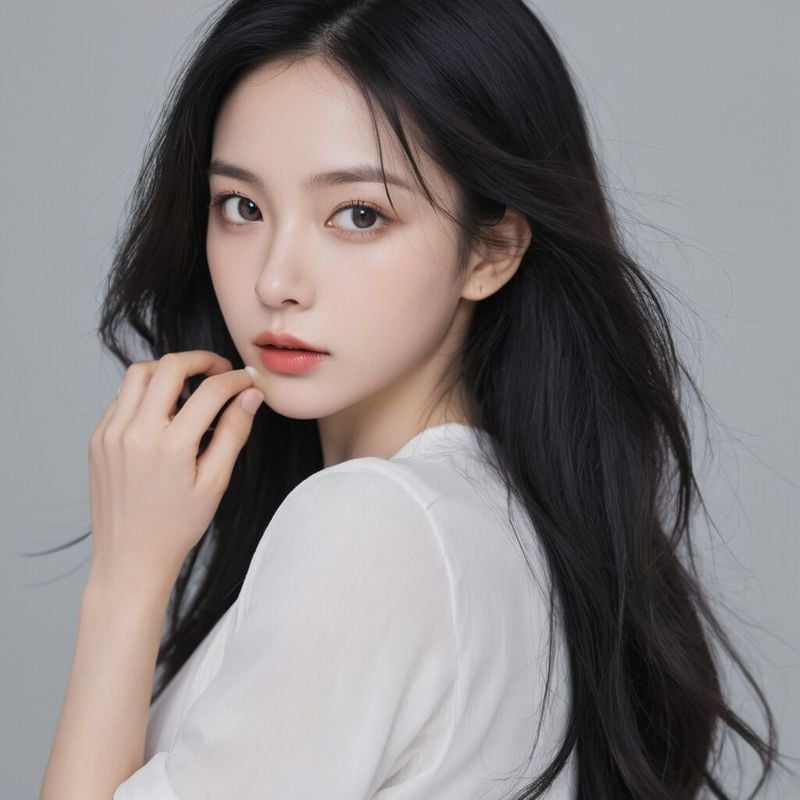 ? 實(shí)例1：35歲女性 —— 法令紋深 + 下頜緣模糊 + 鼻背低 + 鼻翼寬