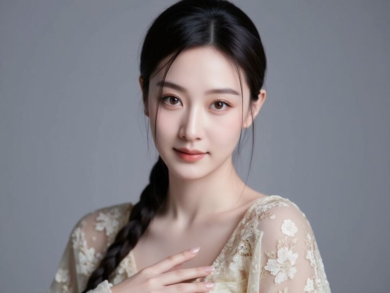 ? 實(shí)例3：48歲女性 —— 全方面部松弛 + 頸部細(xì)紋 + 鼻基底凹陷