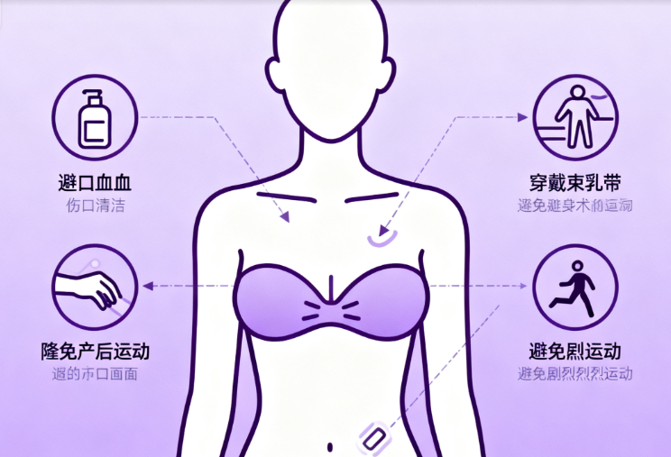 24小時(shí)極速變好豐胸術(shù)后注意事項(xiàng)