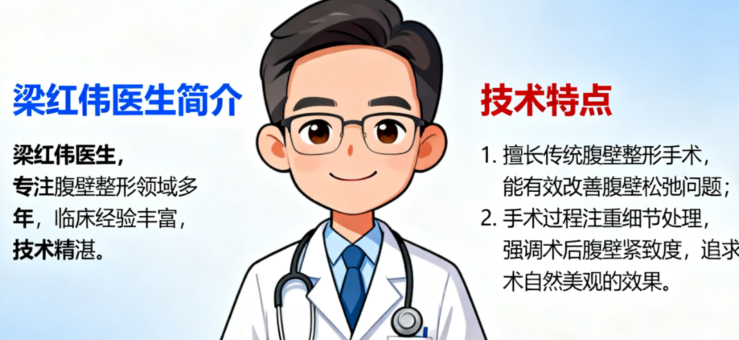 腹壁整形醫(yī)生梁紅偉簡介