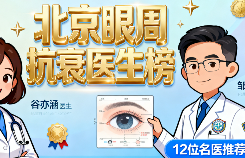 北京眼周抗衰醫(yī)生榜單排名揭曉，谷亦涵、鄒翀、王太玲等12位醫(yī)生技術(shù)獲贊