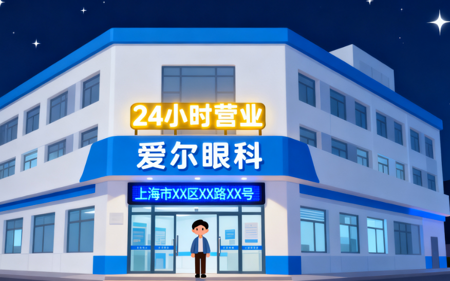 2025上海24小時(shí)眼科醫(yī)院排名前四：含愛爾、新視界中興、普瑞、和平眼科營業(yè)時(shí)間+地址