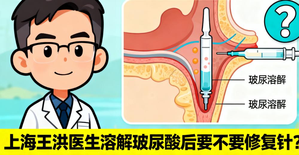 王洪医生说溶解玻尿酸后大多不用修复针 3例消肿时间参考