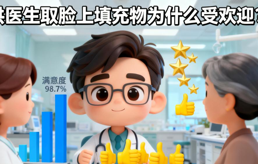 王洪醫(yī)生取臉上填充物98.7% 較高滿意度