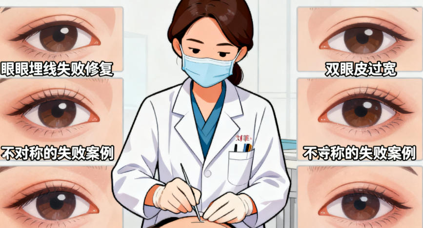 郑州刘菲双眼皮修复咋样?专攻埋线失败修复,2025很多人找她调原生感