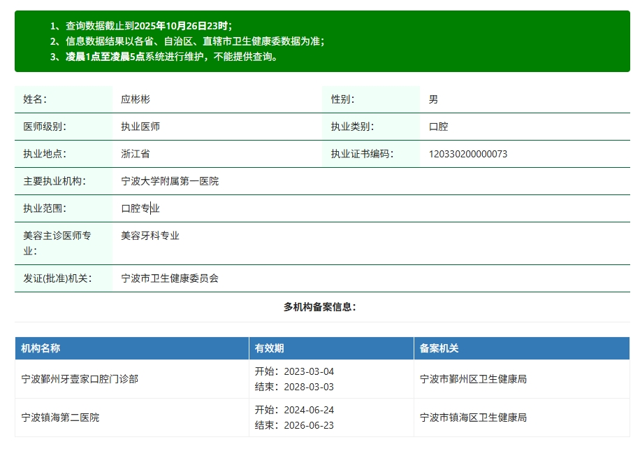 應(yīng)彬彬醫(yī)生坐診醫(yī)院