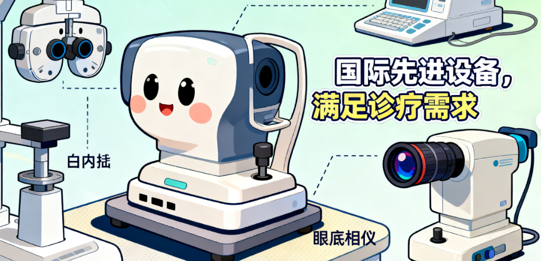 合浦現(xiàn)代眼科醫(yī)院設(shè)備是不是“花架子”？看“主流實(shí)用款”就夠了