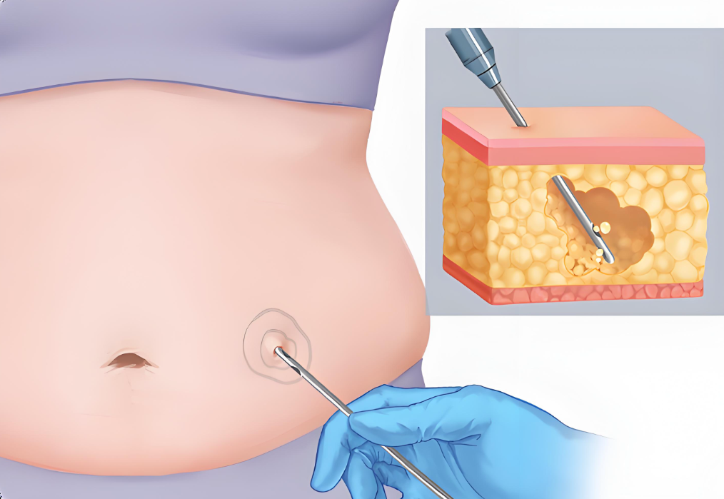何斌医生吸脂前后对比图