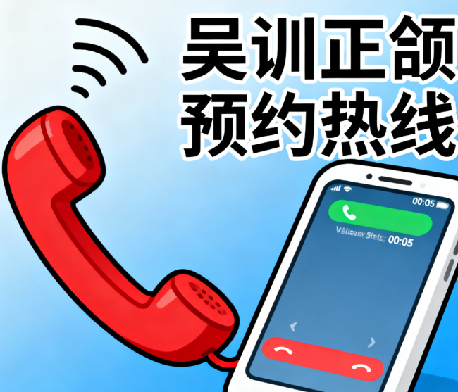 广州吴训正颌挂号前必知的3个关键问题,避免白跑