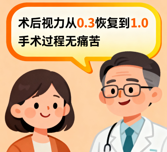 南阳孔明眼科医院谢灵霞的患者就诊体验:耐心沟通+术后随访很贴心