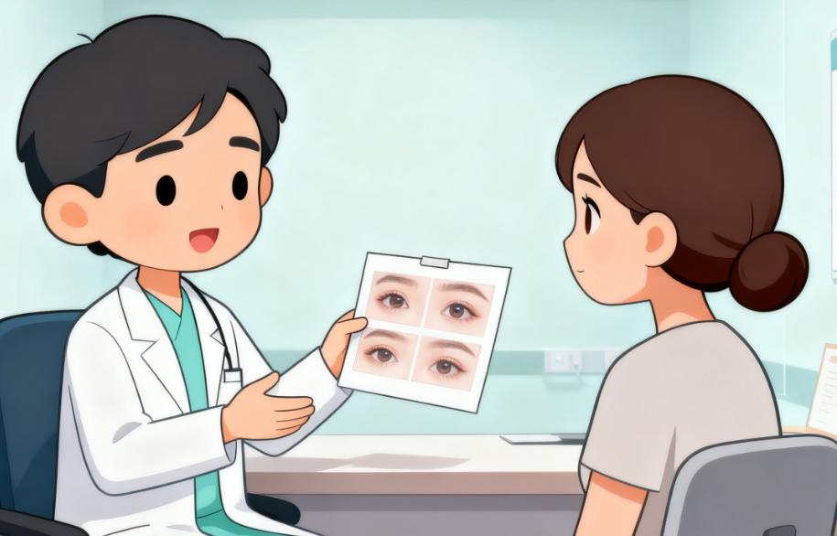 侯文明醫(yī)生做雙眼皮修復(fù)面診