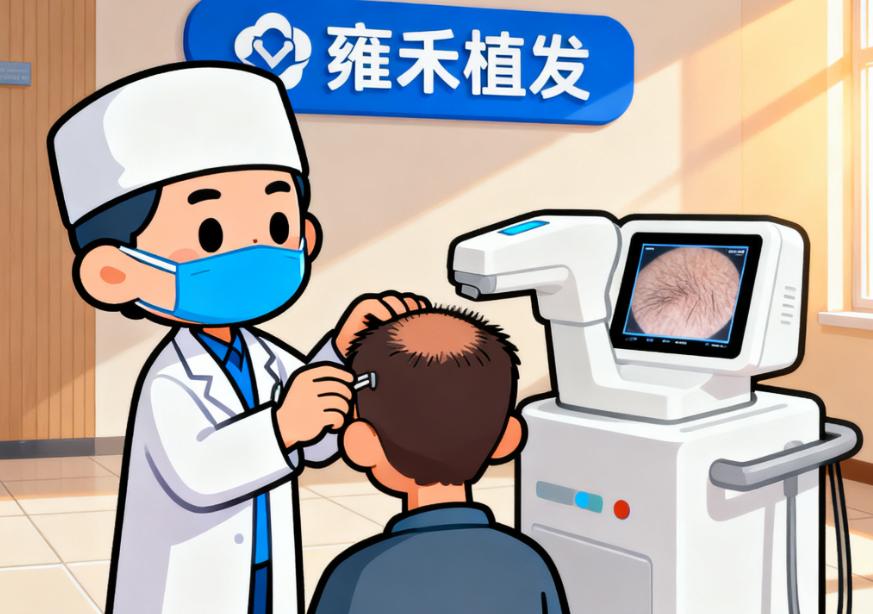 雍禾種植毛發(fā)演示