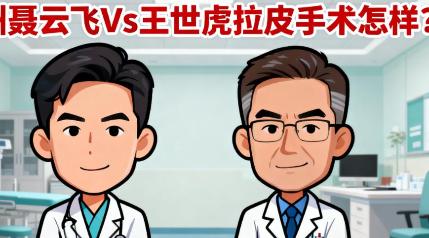 广州聂云飞Vs王世虎拉皮手术怎样？技术路子不一样，聂主打深平面提升王更侧重微创SMAS