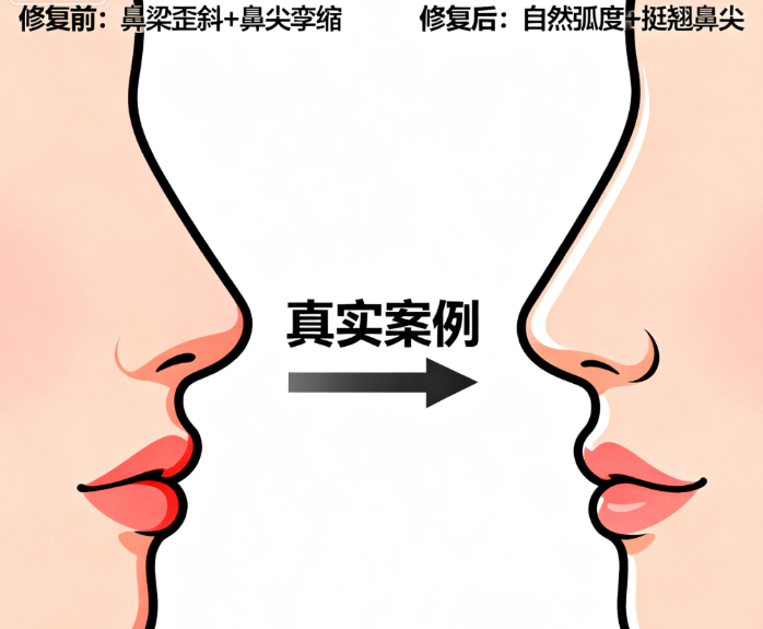 上海熊裕华医生肋骨鼻真实疗效图