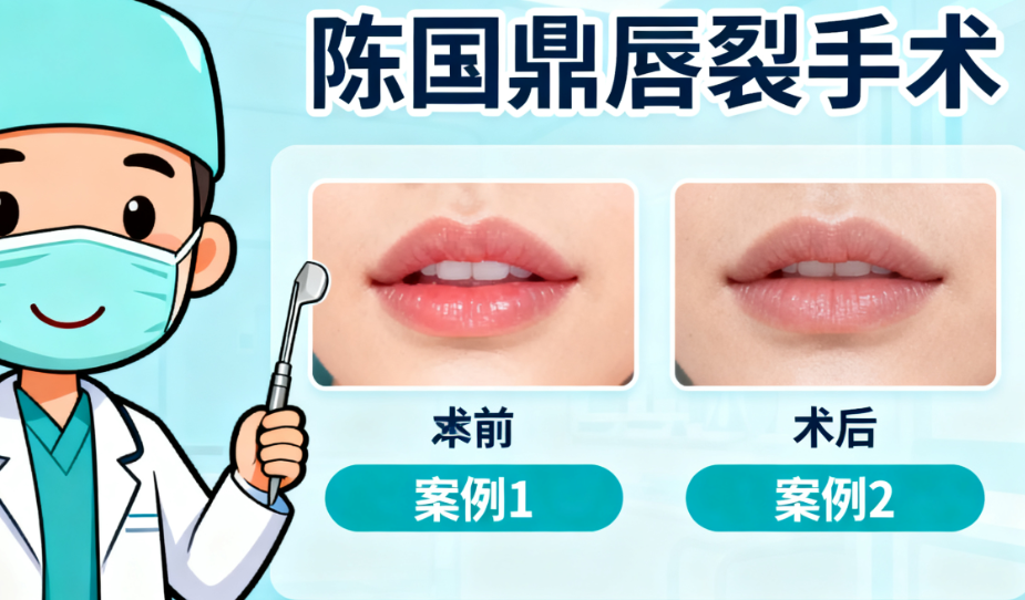 陈国鼎做唇裂手术做得好吗？2025最新20组案例对比，效果自然不夸张！