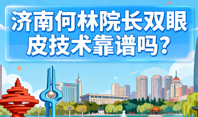 濟南何林院長雙眼皮技術(shù)靠譜嗎？3000+案例反饋，術(shù)后滿意度比較高