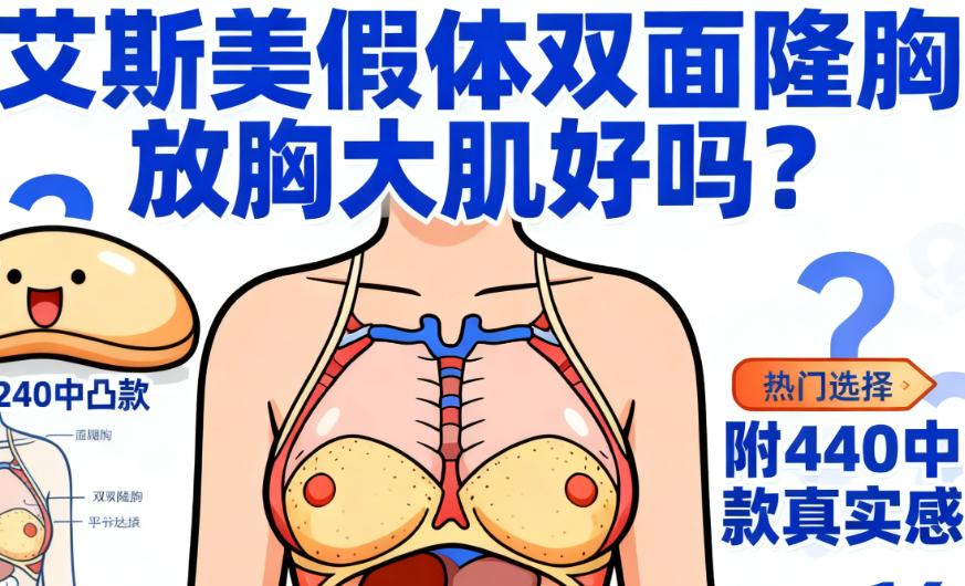 艾斯美假體雙面隆胸放胸大肌要避坑！280cc款得測底盤，這些細(xì)節(jié)別忽略