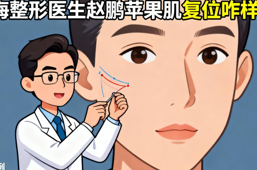 上海整形医生赵鹏苹果肌复位咋样？300+顾客亲测：结合筋膜提升疗效稳，脸紧得没凹凸