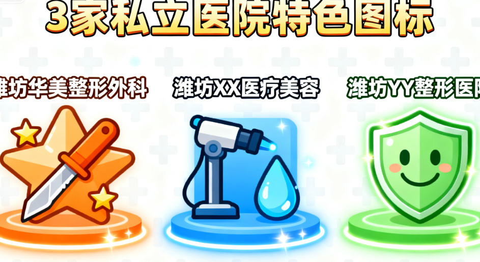 潍坊不开刀眼袋的医院排名出炉，3家私立医院亲测靠谱，潍坊华美整形外科上榜