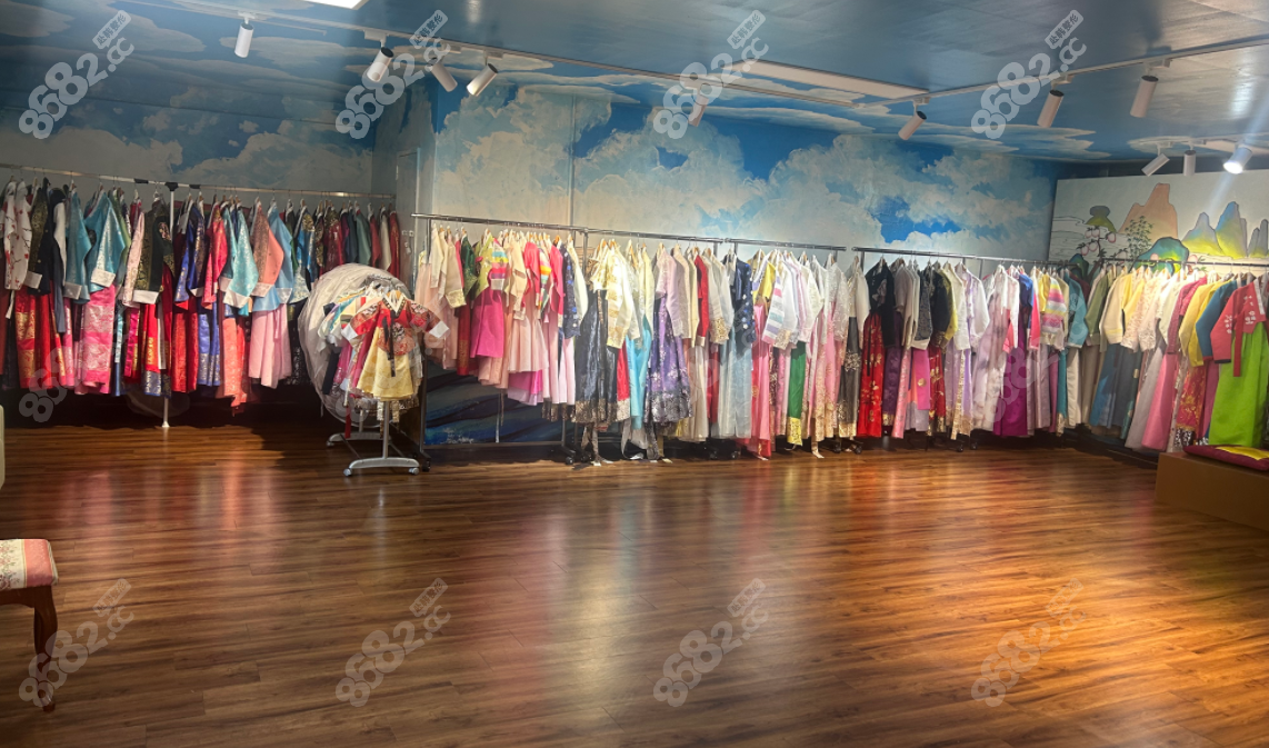 韩国明洞韩服体验店