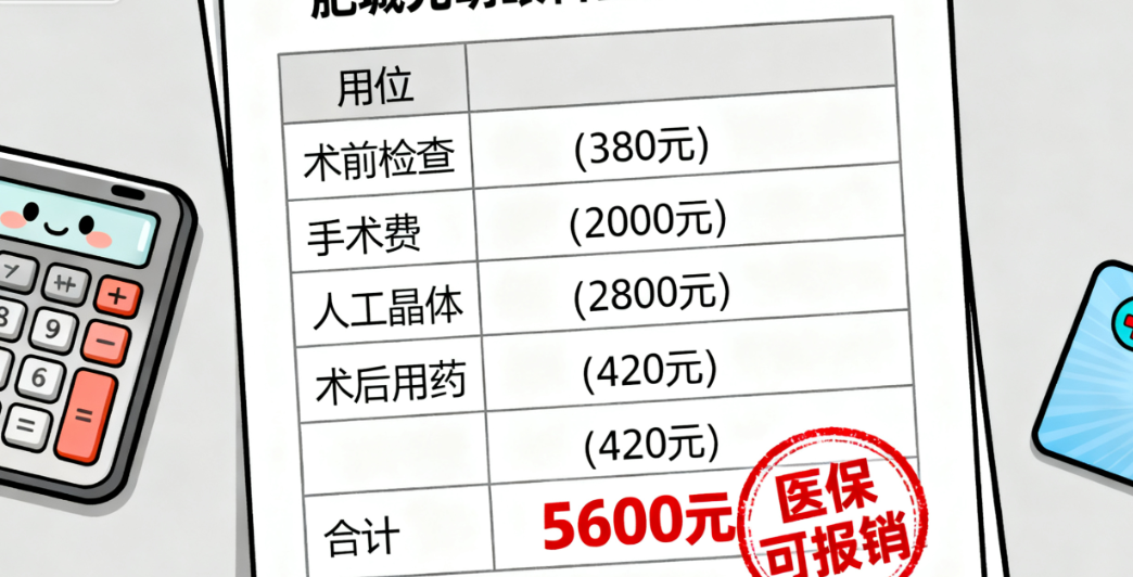 政策能报销吗?肥城光明眼科医院报销流程实测+省钱攻略