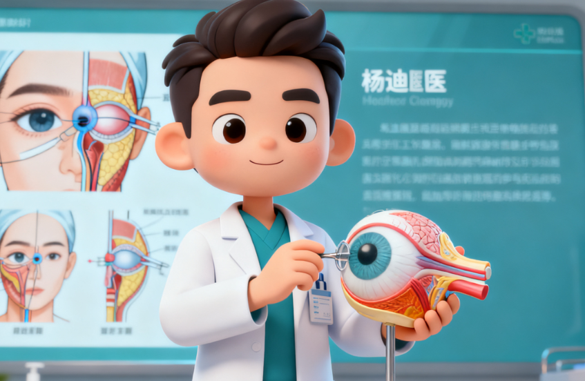 国内眼周筋膜提升哪个医生好？成都杨迪医生技术过硬，改善眼袋泪沟效果比较好