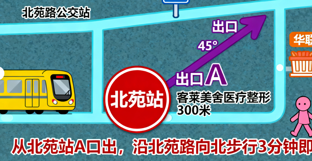 北京客莱美舍医疗整形自驾攻略:停车场位置及路线指引