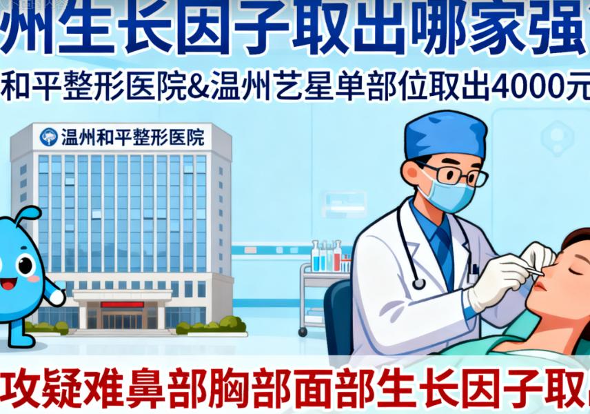 2025 温州生长因子取出价格详解:4000 元起,无隐形消费