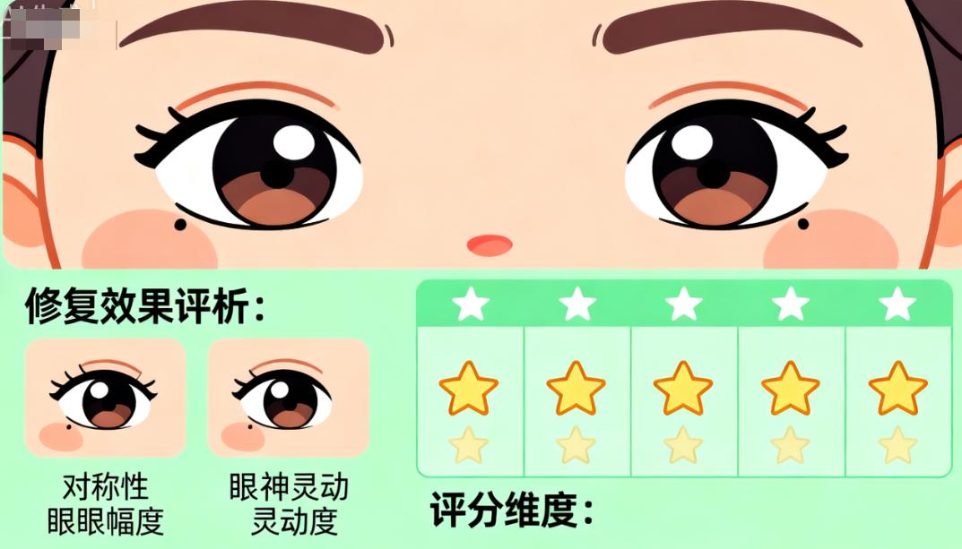 杜园园做眼睛修复