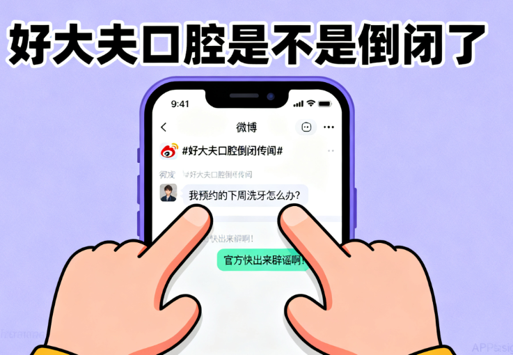 好大夫口腔沒有倒閉