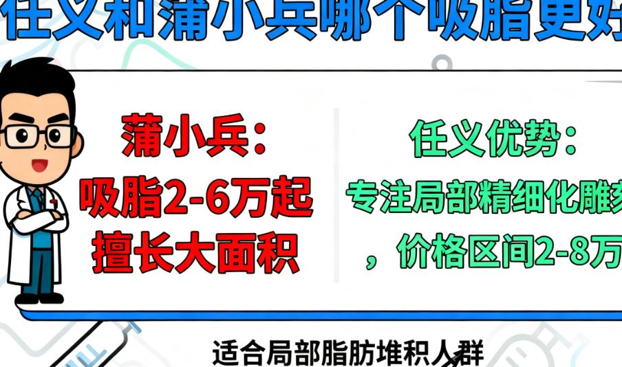 蒲小兵吸脂:大面积吸脂 “效率王”,性价比拉满