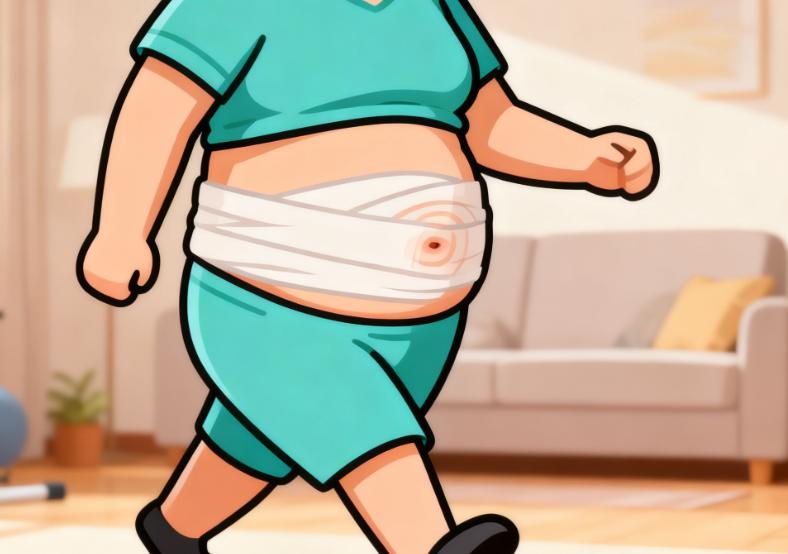 蒲小兵與李獻和腹壁整形技術(shù)對比