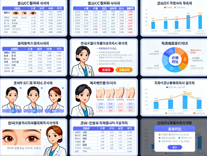 釜山cc整形外科2025熱門項目價格表