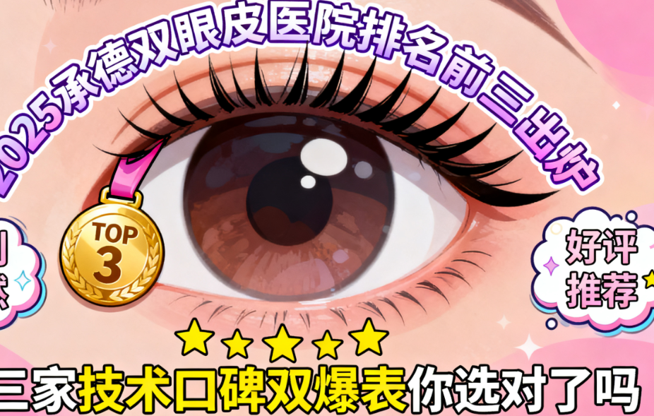 承德双眼皮手术知医生生推荐