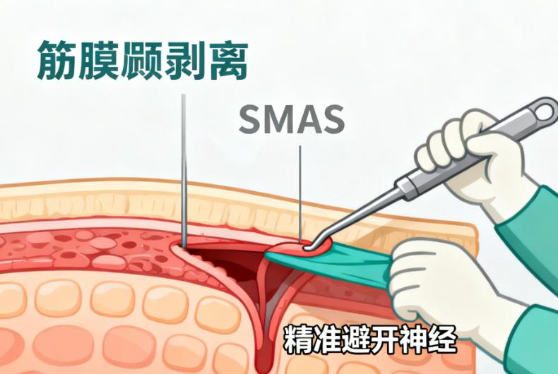 深層SMAS提升