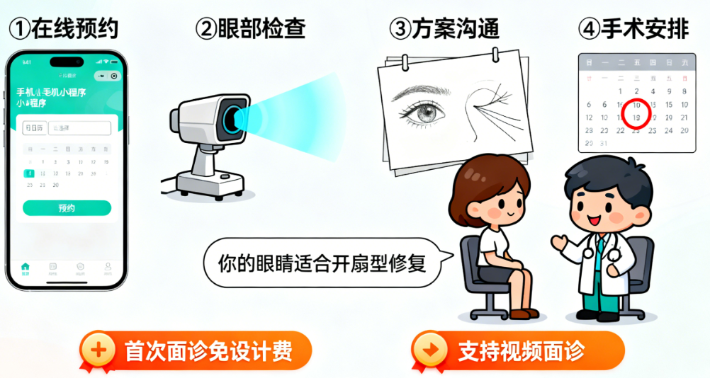 潘彦龙与其他北京眼修复医生对比