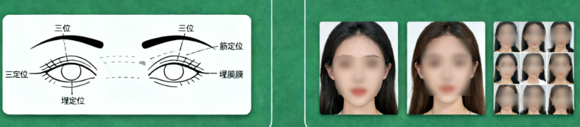 沈舒煜做永久埋線雙眼皮