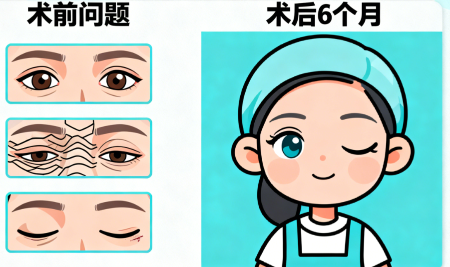 吳焱秋高難度雙眼皮典型修復(fù)實例類型解析