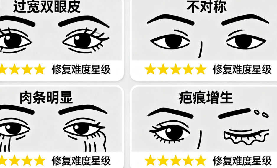 潘彥龍雙眼皮失敗修復(fù)實(shí)例全解析